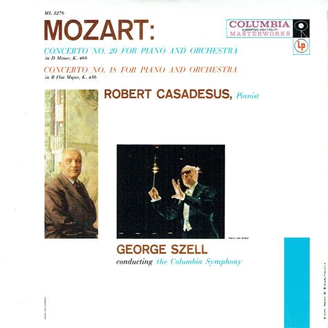 Mozart Concerto Casadesus Szell Sony Complete Flickr