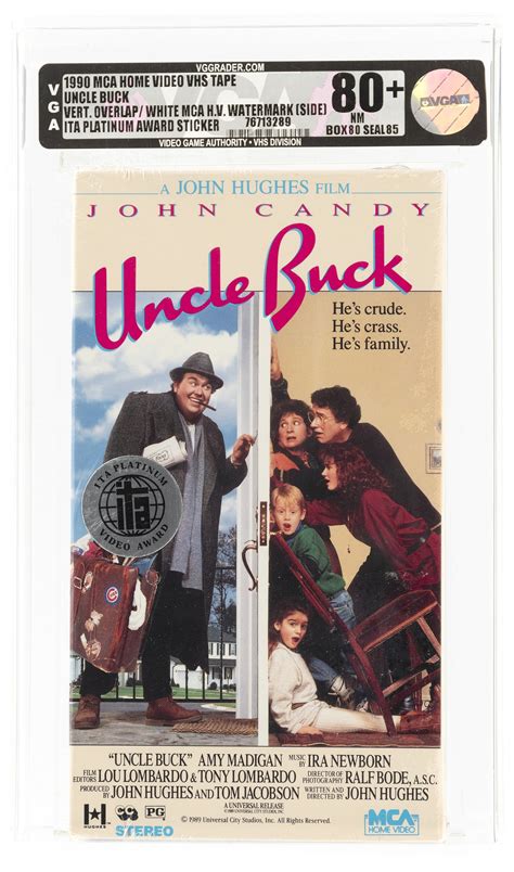 Hake's - UNCLE BUCK 1990 MCA HOME VIDEO VHS TAPE VGA 80+ NM.