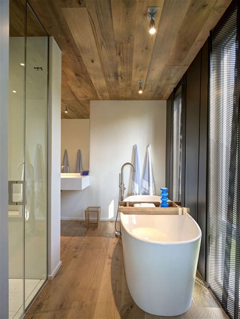 Wooden Ceilings Bathroom Ideas Housely