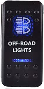 Amazon Esupport Car Blue Led Off Road Light Rokcer Toggle Switch