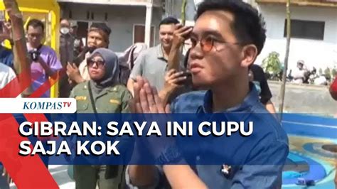 Begini Kata Gibran Disebut Unggul Versi Survei Internal TPN Ganjar