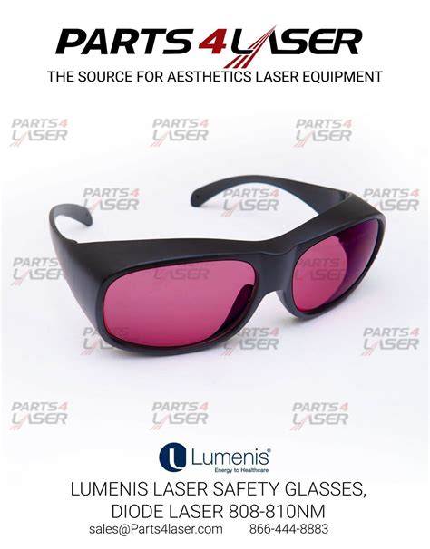 New Lumenis Laser Safety Glasses Diode Laser 808 810nm Ebay