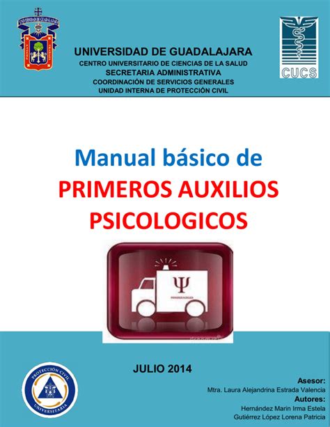 Manual Primeros Auxilios Psicolc3b3gicos 2014