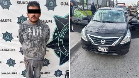 Caen presuntos roba coches en Guadalupe y San Nicolás