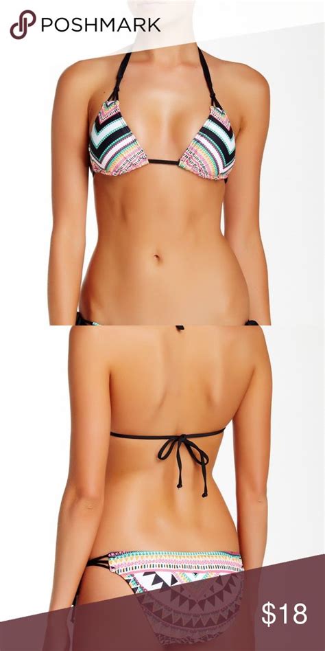 Bikini Lab Empire Fun Triangle Bikini Top Nwt In Bikinis Bikini