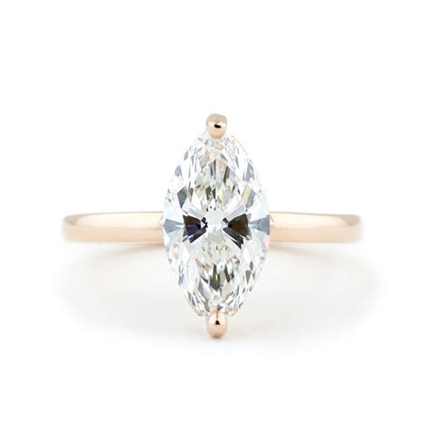 An Unique Marquise Engagement Ring With Hidden Vintage Inspired Details