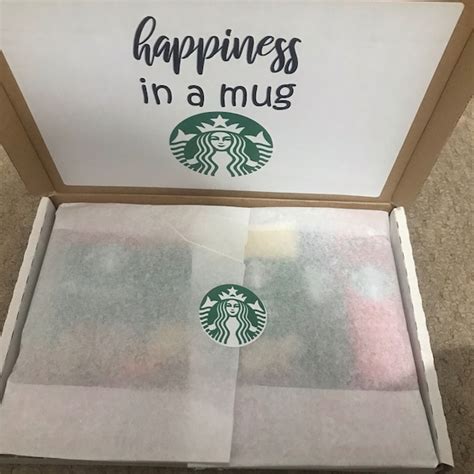 Starbucks Treat Box Starbucks Coffee Box Coffee Treat Box Hug In A