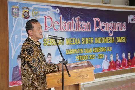 Pengurus SMSI OKU Resmi Dilantik Enim TV