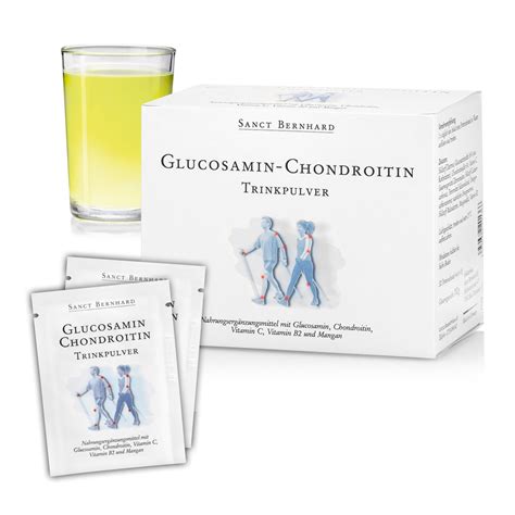 Glucosamin Chondroitin Drink Powder » Buy online now | Sanct Bernhard