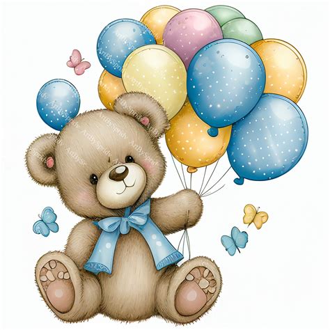 teddy bear transparent png clipart kids cartoon design printable