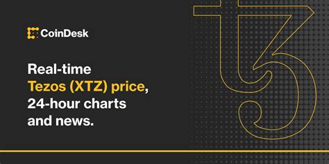 Tezos Price | XTZ Price Index and Live Chart - CoinDesk