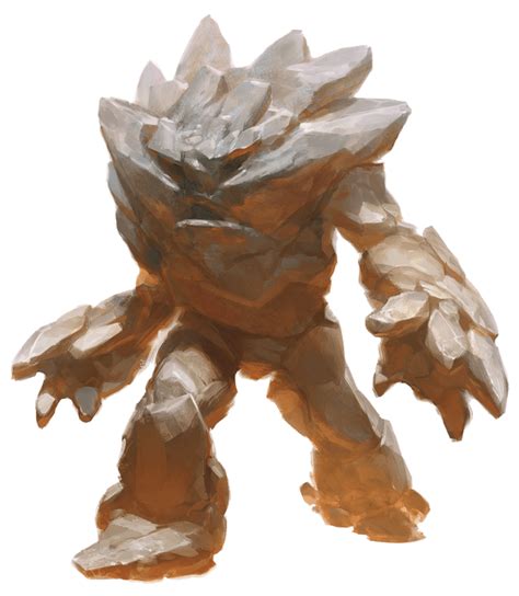 Medium Earth Elemental Kryx Rpg