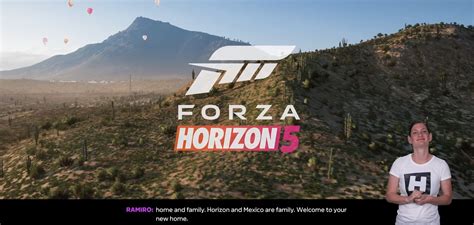 Mais Acessibilidade Forza Horizon 5 Contará Com Intérprete De Linguagem De Sinais