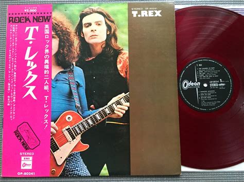 T レックス 東芝オデオン日本初回帯付きlp 赤盤 Ride A White Swan追加収録 T Rex Marc Bolan Acid