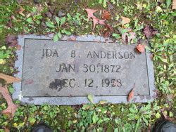 Ida Buffington Whitfield Anderson 1872 1958 Mémorial Find a Grave