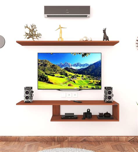 Anikaa Recon Engineered Wood Wall Mount Tv Unittv Standwall Set Top Box Standtv Cabinettv