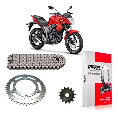 Kit Transmision Riffel Suzuki Gixxer 150 45 15 En Fas Motos