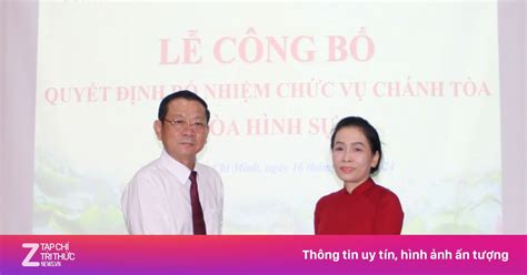 Bà Phạm Thị Duyên Làm Chánh Tòa Tòa Hình Sự Tand Cấp Cao Tại Tphcm