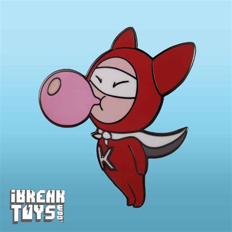 Kyoot! Enamel Pin + FREE PRINT! - ibreaktoys