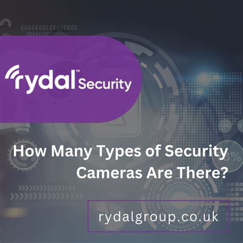 types  security cameras  complete guide