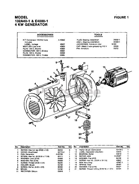 Homelite A Ut Homelite Generator Figure Parts