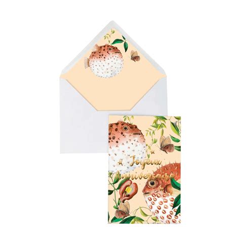 joyeux anniversaire greeting card