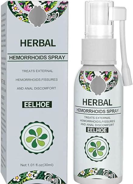 EELHOE Herbal Hemorrhoids Spray Soothing Relief With Natural