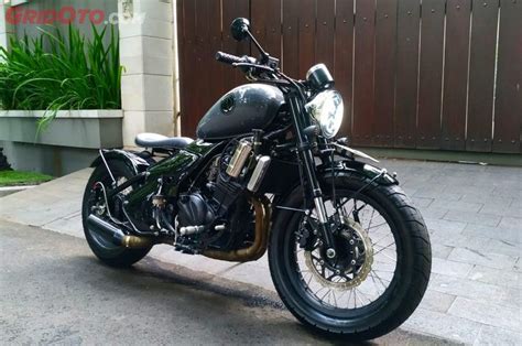 Honda Cb Bobber Pasang Rangka Hardtail Tampilan Makin Elegan