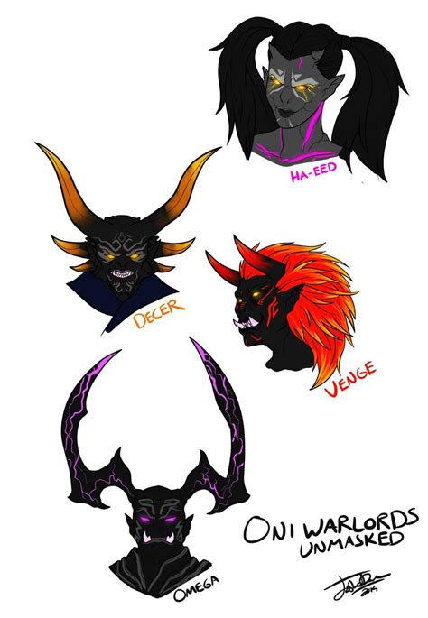 Oni Warlords unmasked by joshuad17 on DeviantArt | Lego ninjago, Lego ninjago movie, Character ...