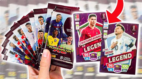 Hunting For MESSI And RONALDO Panini Adrenalyn XL World Cup Qatar