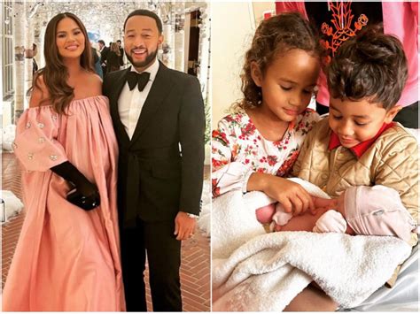 John Legend Chrissy Teigen Welcome Baby Girl Esti Maxine