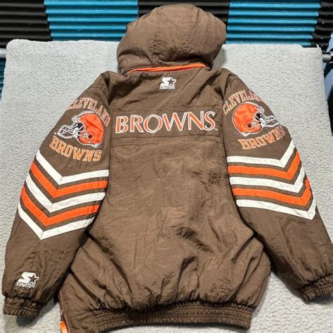 Mens Cleveland Browns Hooded Jacket Tmj