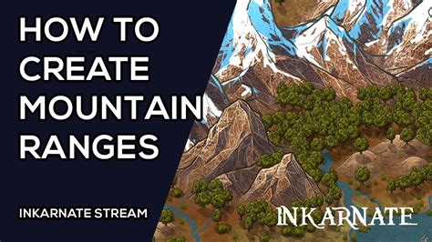 How To Create Mountain Ranges Inkarnate Stream YouTube