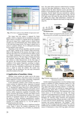 APPLICATIONS OF MACHINE VISION | PDF