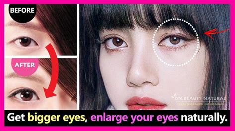 Easy & Fast! Get permanently Bigger eyes natural, enlarge your eyes ...