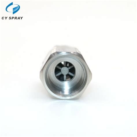 Stainless Steel Narrow Angle Full Cone Spray Water Jet Nozzles Stainless Steel Solid Jet