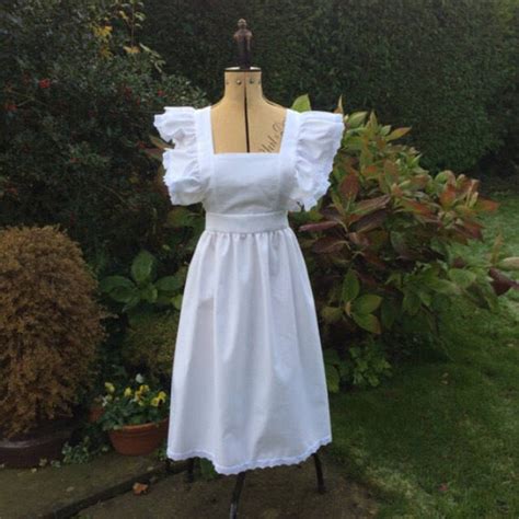 Victorian Edwardian Apron Maid Costume And Patterns