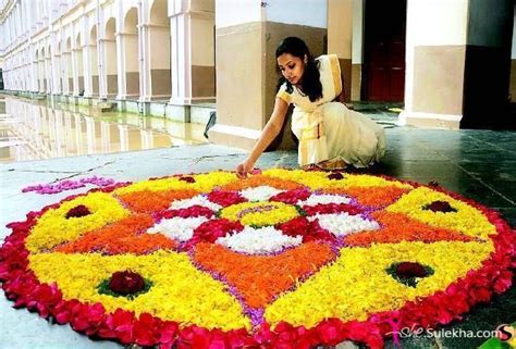 Onam Crafts And Onam Decor Ideas The Crafty Angels Flower