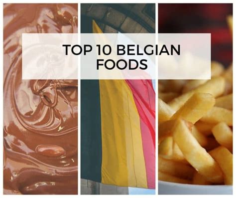 Top 20 Foods From Belgium With Photos Chef S Pencil