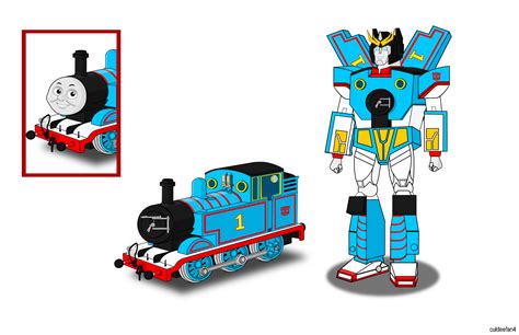 Thomas the Transformer by culdeefan4 on DeviantArt