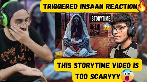 Reaction On The Creepy Lady In White Saree Storytime Triggered