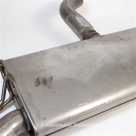 Rear Muffler VW Golf 7 VII GTI Original VW 5G6253609AH