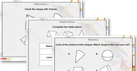 Year 2 Count Faces On 3d Shapes Lesson Classroom Secrets Classroom Secrets