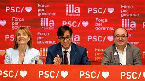 Salvador El Psoe Los Pactos Para Gobernar En Catalu A Tras Las