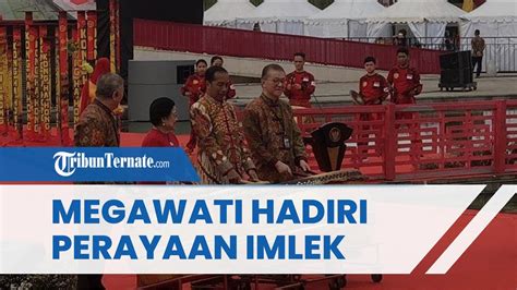 Megawati Hadiri Perayaan Imlek Nasional Ia Tampak Kenakan Busana