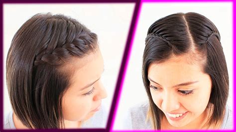 Como Hacer Trenzas Bonitas Para Cabello Corto Cortes De Pelo Con