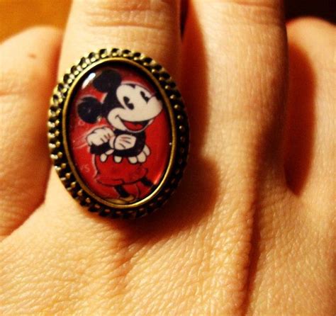 Mickey Mouse Ring By Littleshopofvintage5 On Etsy 725 Can Someone