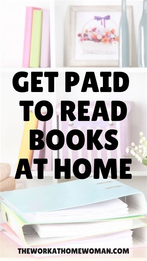 Get Paid To Read And Review Books From Home Legit Work From Home Job