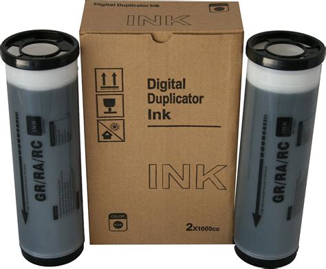 Amazon RISO S 8113 Black F II Type Duplicator Ink Box Of 2