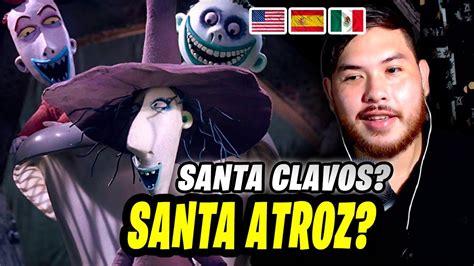 Reacción a ATRAPAR A SANTA ATROZ RAPTAR A SANTA CLAVOS El extraño